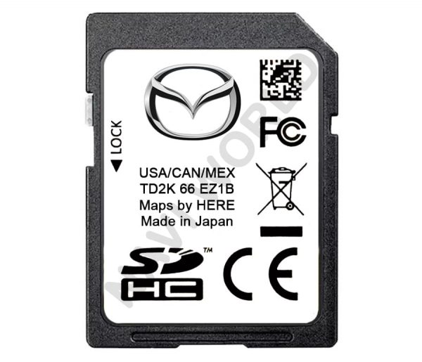 Photo - Mazda TD2K66EZ1B Navigation SD card USA / Canada / Mexico 2023