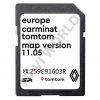 Photo - Renault Carminat TomTom Non Live 11.05 SD card Europe 2023