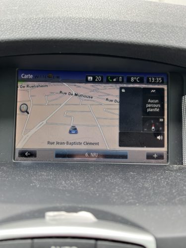 Renault R-Link TomTom 11.05 SD card Europe 2023 photo review