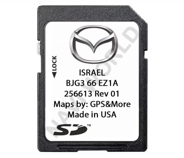 Photo - Mazda BJG366EZ1A SD card Israel 2024