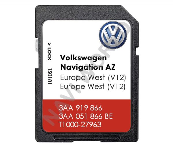 Photo - Volkswagen 3AA919866 RNS 315 West Europe SD card 2020