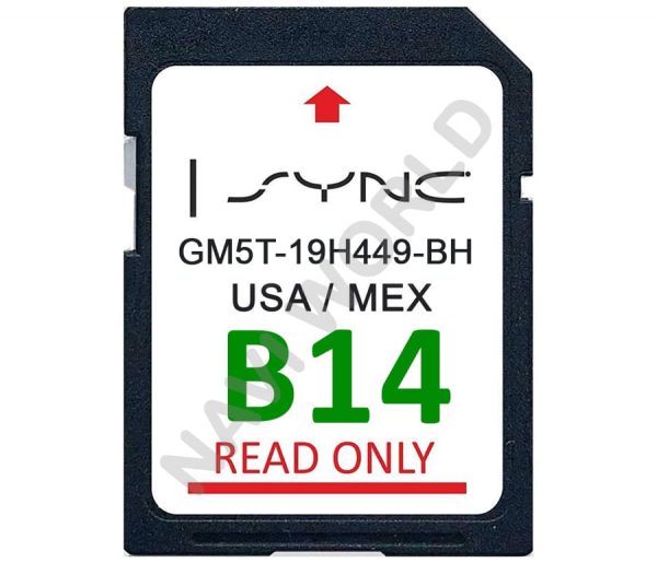 Photo - FORD B14 SD card SYNC GM5T-19H449-BH USA / Mexico 2023