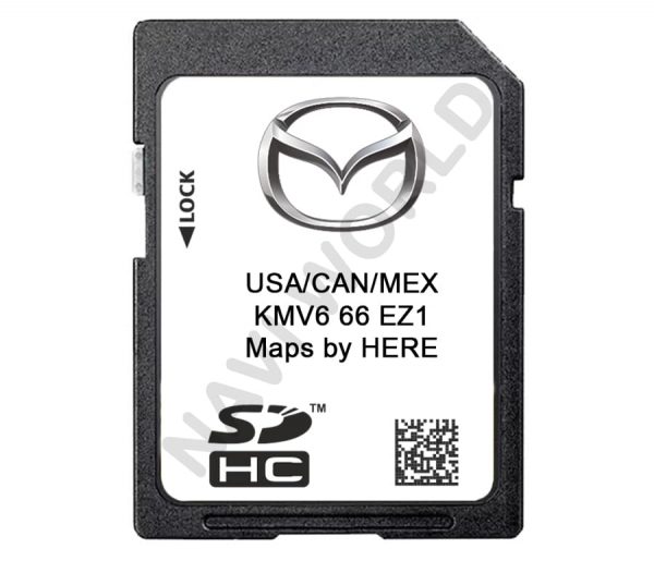 Photo - Mazda KMV666EZ1 GPS Navigation SD Card USA / Canada / Mexico 2024