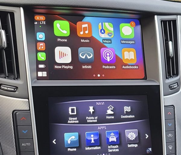 Photo - Infiniti CarPlay and Android Auto Q50 Q60 QX50 2015-2019