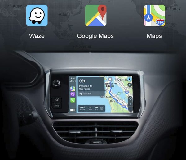 Photo - Peugeot Wireless CarPlay & Android Auto / 2008 / 3008 / 408 / 508